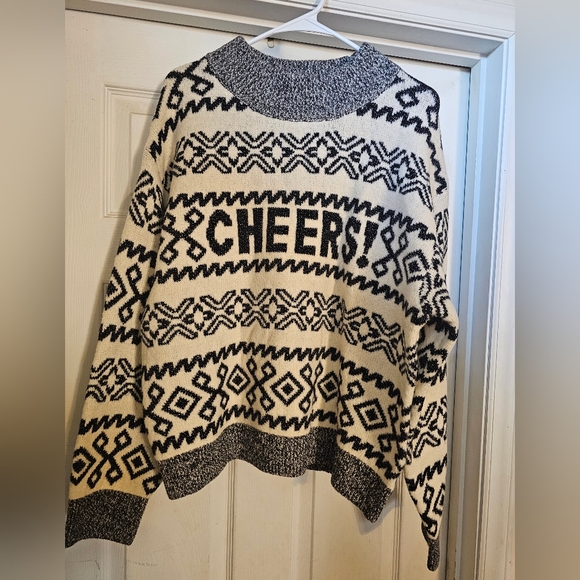 a new day Sweaters - NWOT CHEERS! Sweater. Size:L.